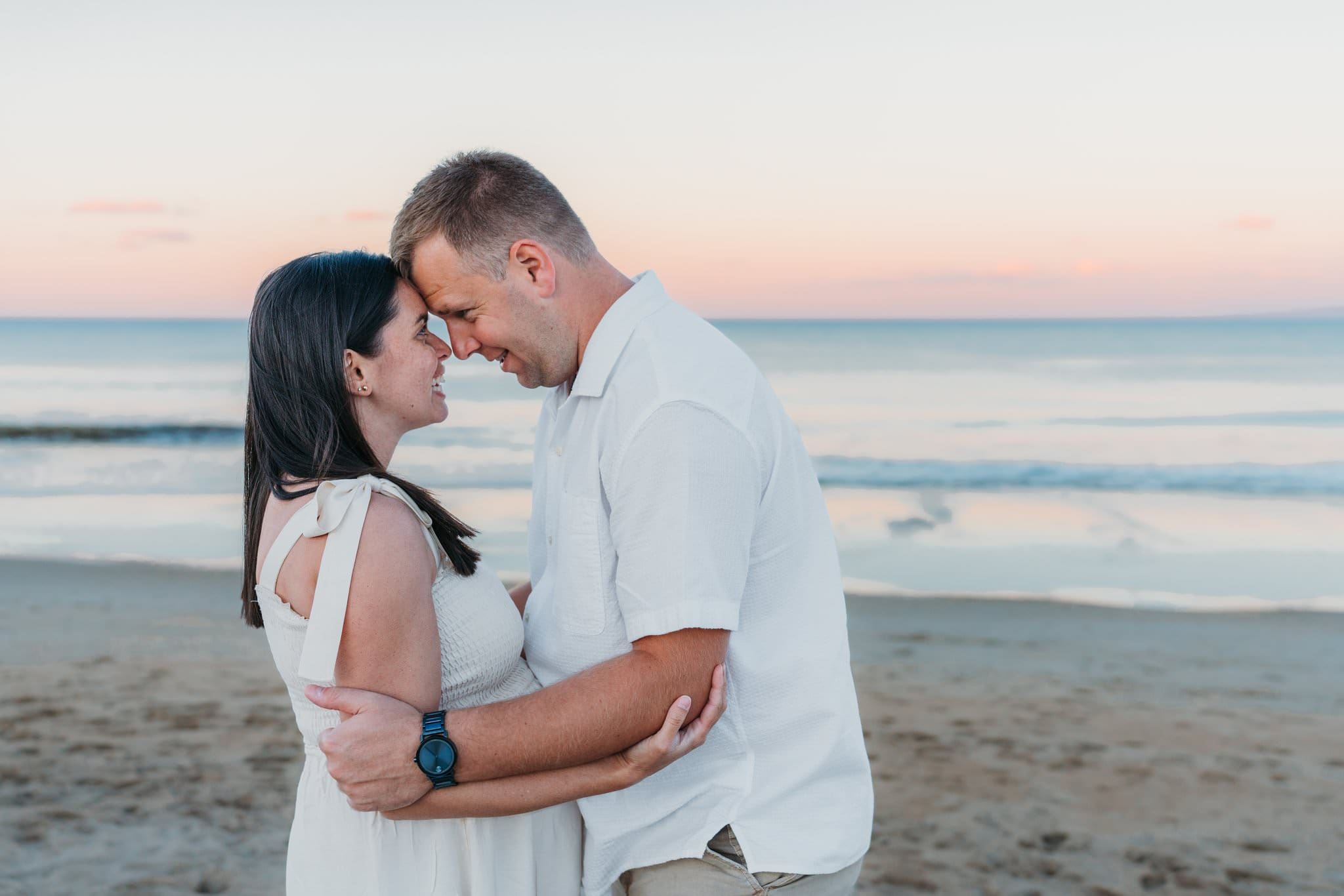 couple at Salisbury Beach