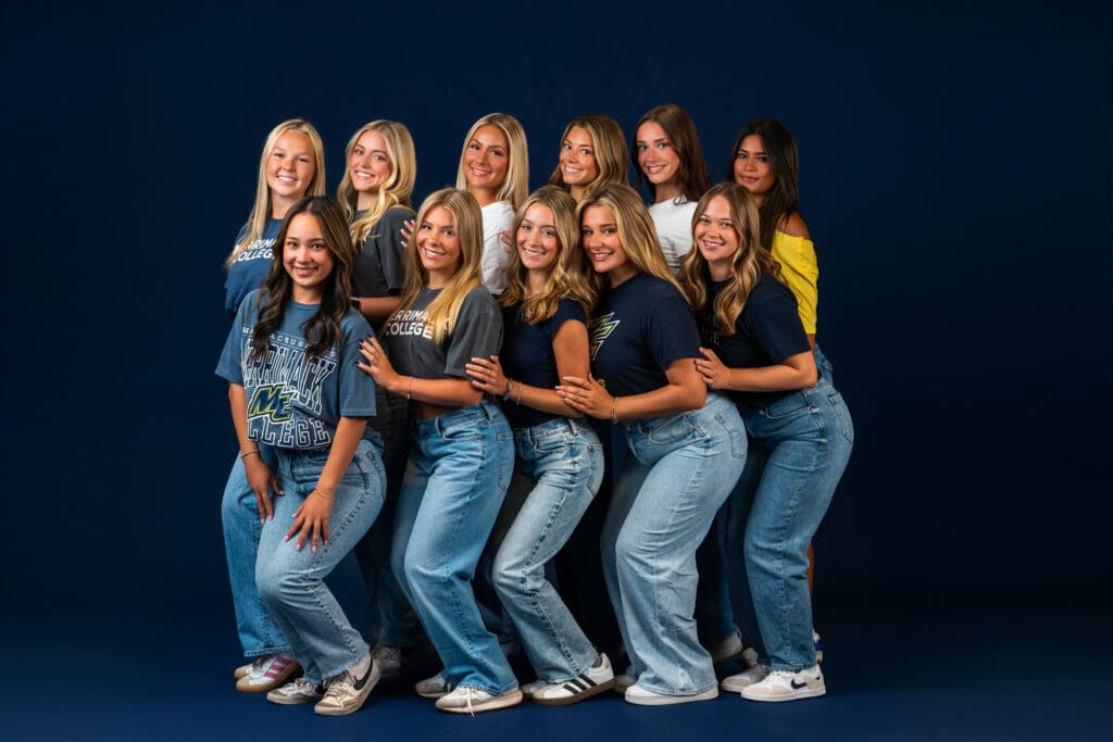 Team group photo captured during dance media day for studios